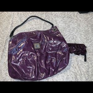 Vera wang purple bag and wallet